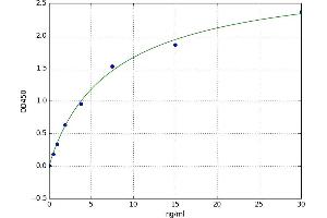 A typical standard curve (BNIP3 ELISA 试剂盒)
