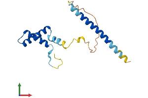 Protein Structure (PS) image for Sperm Autoantigenic Protein 17 (SPA17) (AA 1-151) protein (His tag) (ABIN7546335)