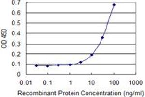 ELISA image for anti-Signal Recognition Particle 68kDa (SRP68) (AA 531-627) antibody (ABIN520480)