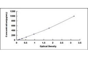 Typical standard curve (FGF4 ELISA 试剂盒)