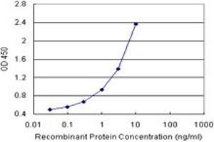 Sandwich ELISA detection sensitivity ranging from 0.