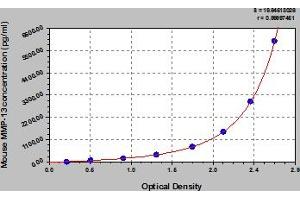 Typical Standard Curve (MMP13 ELISA 试剂盒)