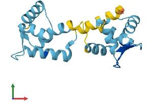 Protein Structure (PS) image for Calcium Binding Protein 5 (CABP5) (AA 1-173) protein (His tag) (ABIN7561679)