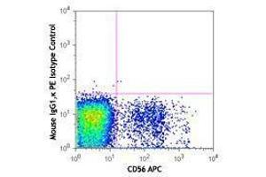Flow Cytometry (FACS) image for anti-G Protein-Coupled Receptor 56 (GPR56) antibody (PE) (ABIN2662736) (GPR56 抗体  (PE))