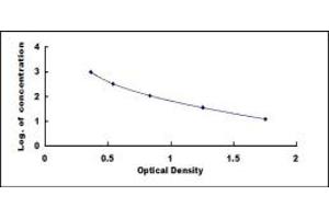 Typical standard curve (NPS ELISA 试剂盒)