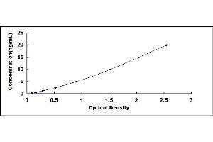 Typical standard curve (TLR6 ELISA 试剂盒)