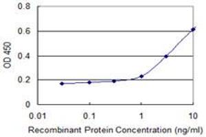 Detection limit for recombinant GST tagged HLA-DQB1 is 0.