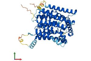 AlphaFold protein structure predicition of Human Recombinant PIGM Protein, UniprotID Q9H3S5