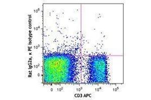 Flow Cytometry (FACS) image for anti-CD6 (CD6) antibody (PE) (ABIN2662667) (CD6 抗体  (PE))