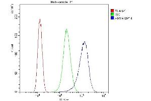 Flow Cytometry analysis of SiHa cells using anti-AMFR antibody (ABIN4886455).