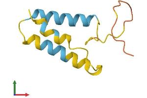 Protein Structure (PS) image for Bladder Cancer Associated Protein (BLCAP) (AA 1-87) protein (Fc Tag) (ABIN7556629)