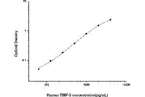 Typical standard curve (TIMP3 ELISA 试剂盒)