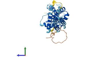 Protein Structure (PS) image for SEC22 Vesicle Trafficking Protein Homolog C (SEC22C) (AA 1-303) protein (His tag) (ABIN7551692)