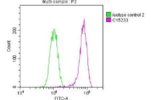 Flow Cytometry (FACS) image for anti-Met Proto-Oncogene (MET) antibody (ABIN7127616)