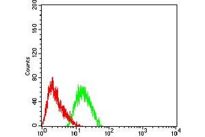 Flow Cytometry (FACS) image for anti-Glutamate Receptor, Metabotropic 3 (GRM3) (AA 433-576) antibody (ABIN5611176)