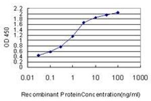 ELISA image for anti-N-Methylpurine-DNA Glycosylase (MPG) (AA 1-90) antibody (ABIN598817) (MPG 抗体  (AA 1-90))