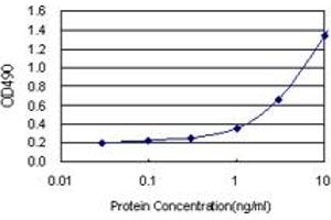 Sandwich ELISA detection sensitivity ranging from 0.