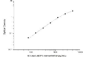 Typical standard curve (LAMP1 ELISA 试剂盒)