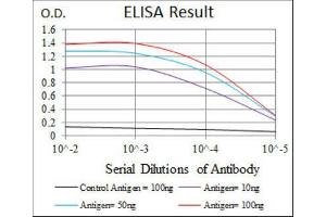 ELISA image for anti-Frizzled Family Receptor 5 (FZD5) (AA 151-217) antibody (ABIN1844331) (FZD5 抗体  (AA 151-217))