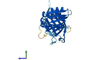 Protein Structure (PS) image for HUS1 Checkpoint Homolog (S. Pombe) (HUS1) (AA 1-280) protein (His tag) (ABIN7558827)