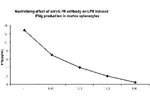In-vitro neutralization. (IL-18 抗体)