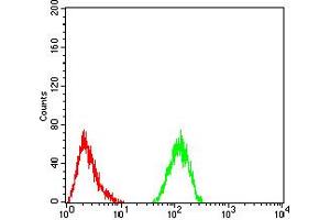 Flow Cytometry (FACS) image for anti-Aldehyde Dehydrogenase 6 Family, Member A1 (ALDH6A1) (AA 1-195) antibody (ABIN5856297) (ALDH6A1 抗体  (AA 1-195))