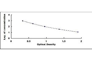 Typical standard curve (ADMA ELISA 试剂盒)