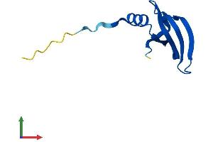 Protein Structure (PS) image for Small Nuclear Ribonucleoprotein Polypeptide E (SNRPE) (AA 1-92) protein (His tag) (ABIN7556601)