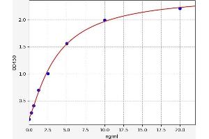 Typical standard curve (FEM1A ELISA 试剂盒)