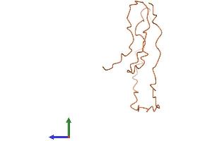 AlphaFold protein structure predicition of Human Recombinant KRTAP25-1 Protein, UniprotID Q3LHN0