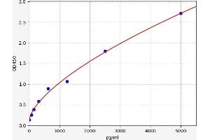 Typical standard curve (JAG1 ELISA 试剂盒)