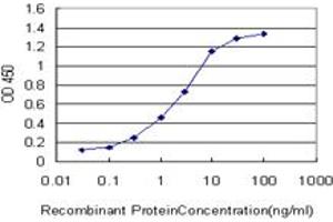 Detection limit for recombinant GST tagged ATOX1 is approximately 0. (ATOX1 抗体  (AA 1-68))