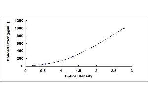 Typical standard curve (FGF2 ELISA 试剂盒)
