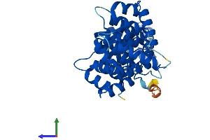 Protein Structure (PS) image for Annexin A8 (ANXA8) (AA 1-327) protein (His tag) (ABIN7562348)
