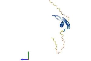 AlphaFold protein structure predicition of Mouse Recombinant Pfdn2 Protein, UniprotID O70591