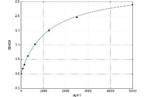 A typical standard curve