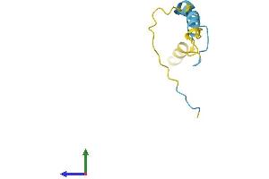 Protein Structure (PS) image for CDC42 Small Effector 2 (CDC42SE2) (AA 1-84) protein (Fc Tag) (ABIN7552857)