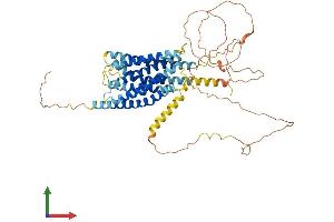 Protein Structure (PS) image for G Protein-Coupled Receptor 75 (GPR75) (AA 1-540) protein (His tag) (ABIN7558127)