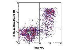 Flow Cytometry (FACS) image for Rat anti-Mouse IgD antibody (Alexa Fluor 488) (ABIN2667252) (大鼠 anti-小鼠 IgD Antibody (Alexa Fluor 488))