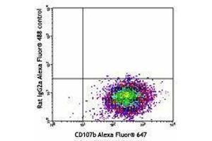 Flow Cytometry (FACS) image for anti-Galectin 3 (LGALS3) antibody (Alexa Fluor 488) (ABIN2657562) (Galectin 3 抗体  (Alexa Fluor 488))
