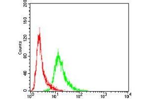 Flow Cytometry (FACS) image for anti-Vav 2 Guanine Nucleotide Exchange Factor (VAV2) (AA 552-868) antibody (ABIN5542678)