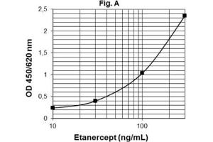 ELISA image for Etanercept specific ELISA Kit (ABIN2862656)