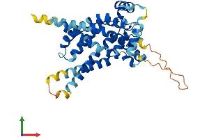 Protein Structure (PS) image for Solute Carrier Family 25, Member 33 (SLC25A33) (AA 1-321) protein (His tag) (ABIN7555400)