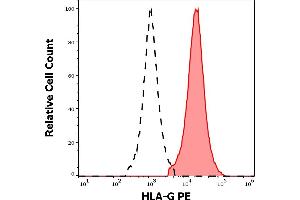 anti-HLA Class I Histocompatibility Antigen, alpha Chain G (HLAG) (C-Term) antibody (PE)