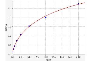 Typical standard curve (FETUB ELISA 试剂盒)
