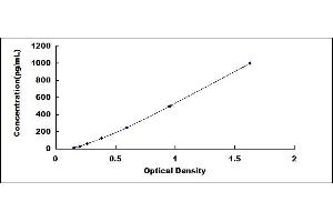 Typical standard curve (IL-19 ELISA 试剂盒)