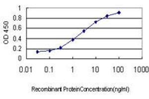Detection limit for recombinant GST tagged CA1 is approximately 0. (CA1 抗体  (AA 1-261))