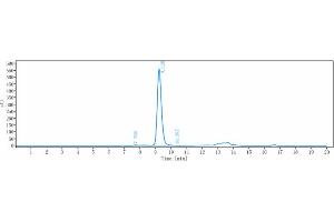 The purity of Anti-SLAMF7 / CS1 Reference Antibody (elotuzumab) is more than 95 % , determined by SEC-HPLC.