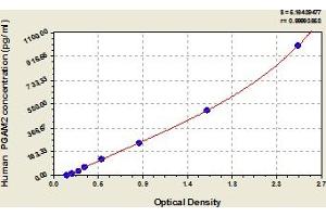Typical Standard Curve (PGAM2 ELISA 试剂盒)