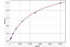 Typical standard curve (WTIP ELISA 试剂盒)
